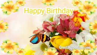 Happy birthday cute video