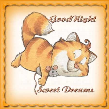 Good night - wishing card