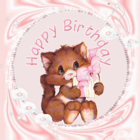 Animated Happy Birthday Greeting Cards for a Girl - Free eCards