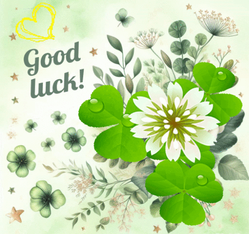 Good luck