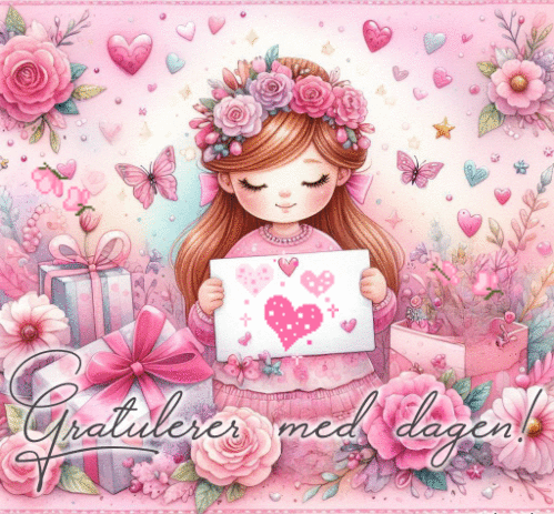 gratulerer med dagen jente